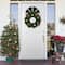 24" Lush Mixed Pine Artificial Christmas Wreath